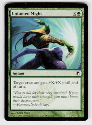 Scars of Mirrodin #131 Untamed Might - Image 1 of 2