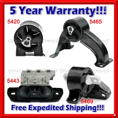 N024 Fits 2007-2010 Chrysler Sebring Sedan 2.4L 2.7L 3.5L Motor & Trans Mount - Image 1 of 4