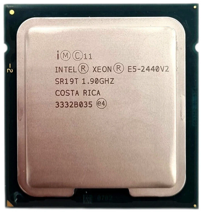Intel Xeon E5-2440 V2 SR19T 1.90GHz 8-Core 20M LGA-1356 Server CPU Processor 95W - Image 1 of 1
