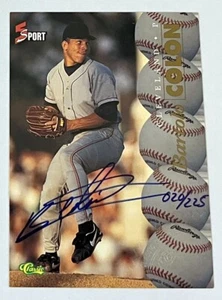 1995 CLASSIC 5 SPORT BARTOLO COLON ROOKIE AUTO #d 20/225 SP AUTOGRAPH ! - Picture 1 of 2
