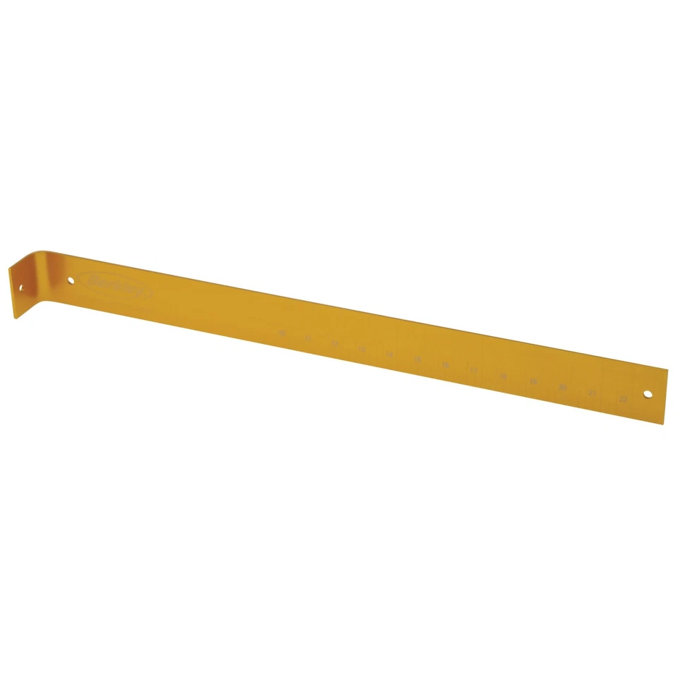 Berkley Aluminum Fish Ruler 22in Gold BAAMB