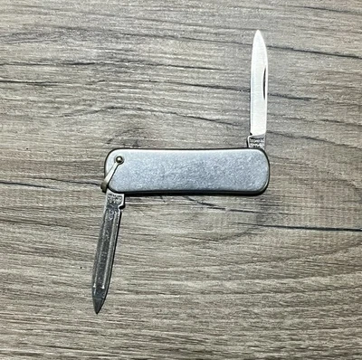 Navaja de Bolsillo Langosta Caballeros Plegable 2 Hojas Acero Inoxidable Imperial De Colección EE. UU. Foto 1 de 4