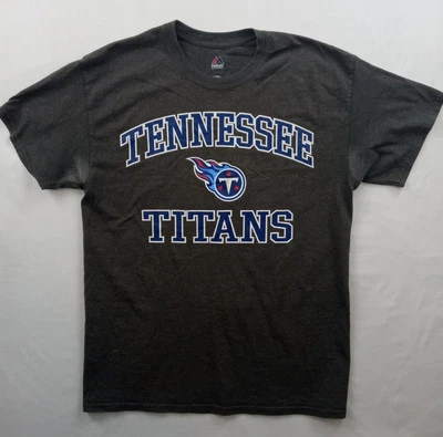 Majestic Tennessee Titans Men's Size Large Crew Neck Short Sleeve T-Shirt - Image 1 of 4