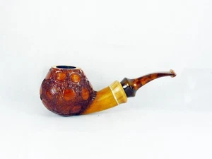 briar pipe Volkan Alberto Paronelli rustic Tobacco Pipe pfeife handmade - Picture 1 of 6