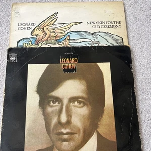 Leonard Cohen ~ Songs / New Skin For The Old Ceremony - Picture 1 of 9