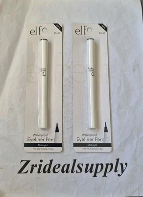 Elf Eyeliner Pen Waterproof Midnight SEALED PACK 0F 2 - Image 1 of 2