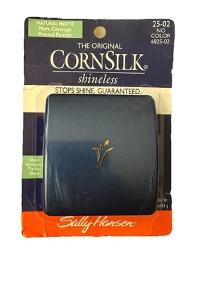 Polvo prensado mate natural sin brillo original de seda de maíz sin color 6825-02 Foto 1 de 4