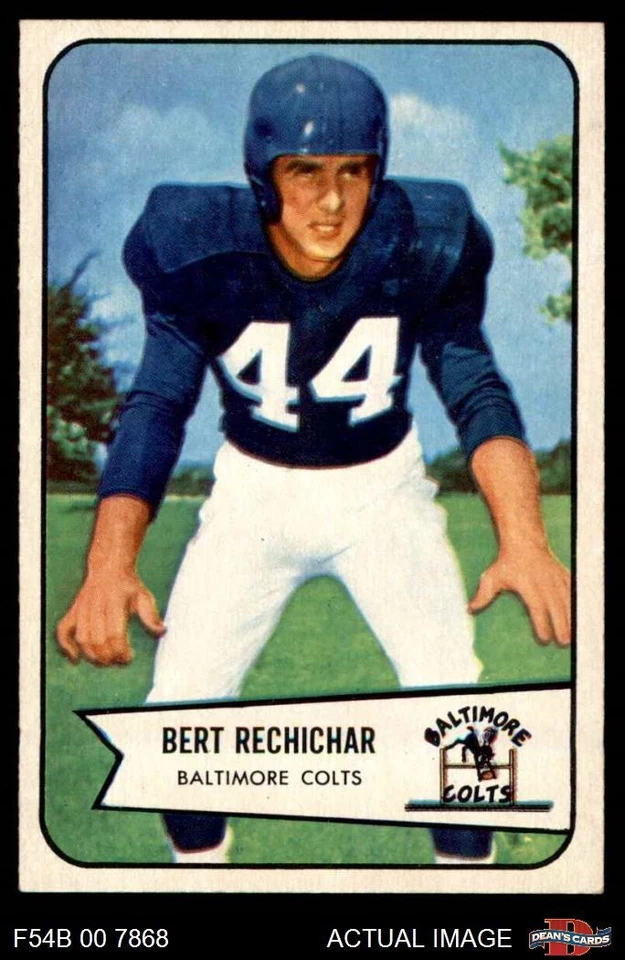 1954 Bowman #26 Bert Rechichar Colts Tennessee 6 - EX/MT - Image 1 of 1