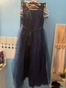 Navy Blue Dress - Picture 1 of 2