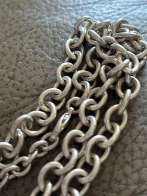 Catena Catene Collane Maglia Tiffany Lega Inalterabile Con Allungo Regolabile - Immagine 1 di 4