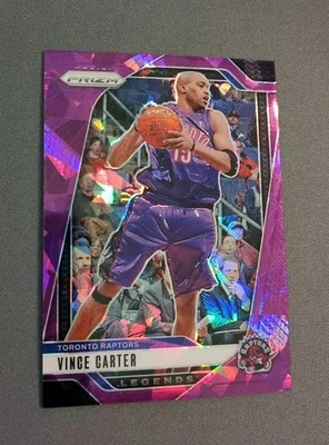 2024-25 Panini Prizm - Vince Carter Legends Purple Ice 039/149 - Raptors  Foto 1 de 3