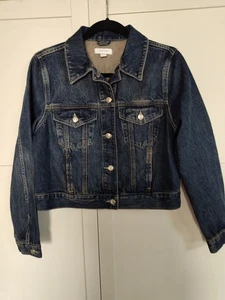 Topshop Demin Chaqueta Vaquera Talla 8 Nueva Etiqueta Estilo Camionero Moda Calidad Hecha - Imagen 1 de 9