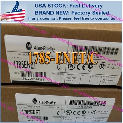 NUEVO EN CAJA NUEVO PLC 1785-ENET/C PLC-5 EtherNet/IP Módulo de Expansión EE. UU. Foto 1 de 4