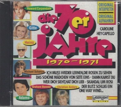 Die 70er Jahre 1970-1971 - CD, Howard Carpendale, Gitte, Heino, Michael Schanze, - Bild 1 von 2