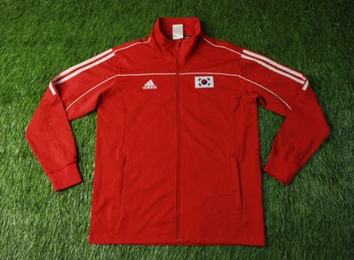 SOUTH KOREA TEAM 2014 FOOTBALL TRACK TOP JACKET TRAINING ADIDAS ORIGINAL SIZE M - Image 1 of 4