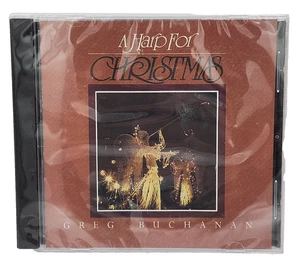 A Harp For Christmas by Greg Buchanan CD 1996 New Sealed Rare HTF Classics - Imagen 1 de 11
