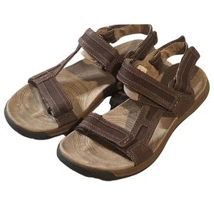 Merrell Size 10 Traveler Tilt Leather Convertible Boulder Hiking Sandal J62217  - Picture 1 of 10
