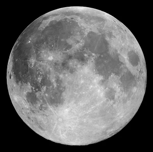 Full Moon Lunar Cut Circle Wall Sticker Decal Feature Wall Art Adhesive Vinyl - Picture 1 of 4