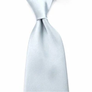 Fashion Men's Satin Solid Color 8CM Wide Tie Casual Formal Wedding Necktie - Picture 1 of 20