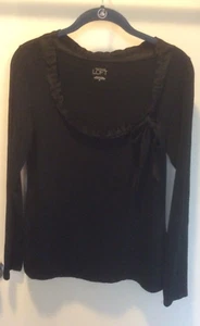 ANN TAYLOR LOFT BLACK TOP SIZE M - Bild 1 von 8