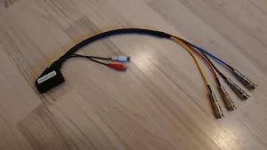 RGB Scart à BNC, 50 cm pour moniteurs PVM/BVM/Pro - Photo 1/2