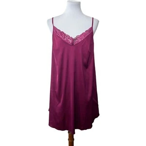 Avid Love Y2K Slip Dress Fuchsia Pink XXL 2X Cami Fairy Cottage Barbiecore - Picture 1 of 6