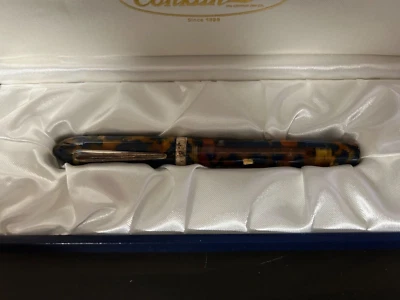 Pluma Estilográfica Conklin Nozac Word Gauge Edición Limitada 18K - Mediana Nueva en Caja Foto 1 de 4