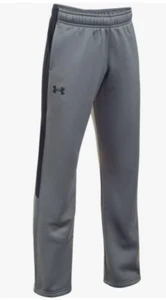 NEW Under Armour UA Fleece lined Storm Pants Boys Size Youth X-Large 1299386 040 - Picture 1 of 1