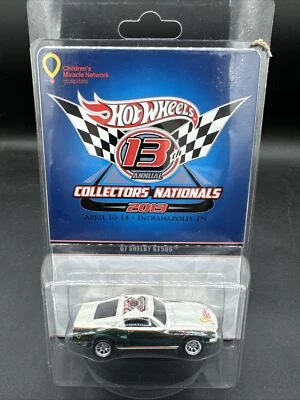 Coche benéfico Hot Wheels Green 67 Shelby GT500 2013 bajo 00194.01500 13th Nationals Foto 1 de 4