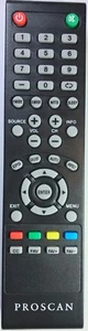 New TV Remote for PROSCAN PLDED4017 PLDED4016A-D PLDED3996A-E PLED5529A-G - Picture 1 of 3