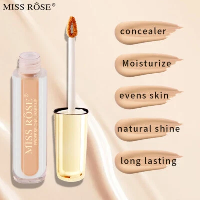 Matte Liquid Finis Contour Concealer Foundation Makeup 24h Natural Full Coverage - Image 1 of 4