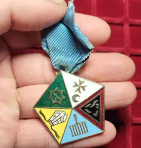 #57-22 ~ Médaille - Maçonnique - A identifier - Bild 1 von 2