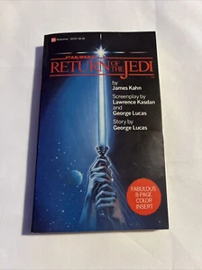 Star Wars RETURN OF THE JEDI James Kahn 1983 Novel 1st Edition PB Color Inserts - Picture 1 of 2