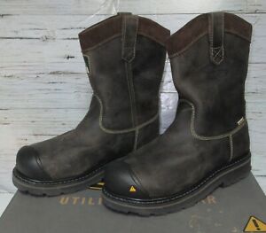 New Men's Keen Tacoma Wellington Pull On Work Boots 7.5 EE Wide / Composite Toe