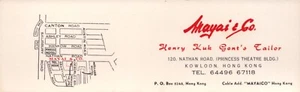 Vintage Henry Kuk Gent's Tailor Business Card - Kowloon, Hong Kong - Picture 1 of 2