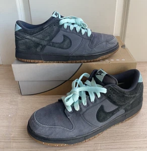 RARE🔥2007 Nike Dunk Low CL "Anthracite Glacier Ice" Sneakers 318020 001- M 10.5 - Picture 1 of 16