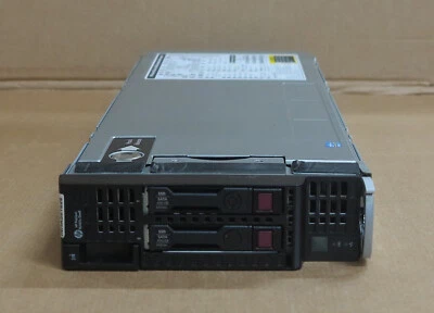 HP ProLiant BL460c Gen8 Blade Server 2x 4C E5-2609 2.4GHz 256GB Ram 2 x 400G SSD - Image 1 of 4