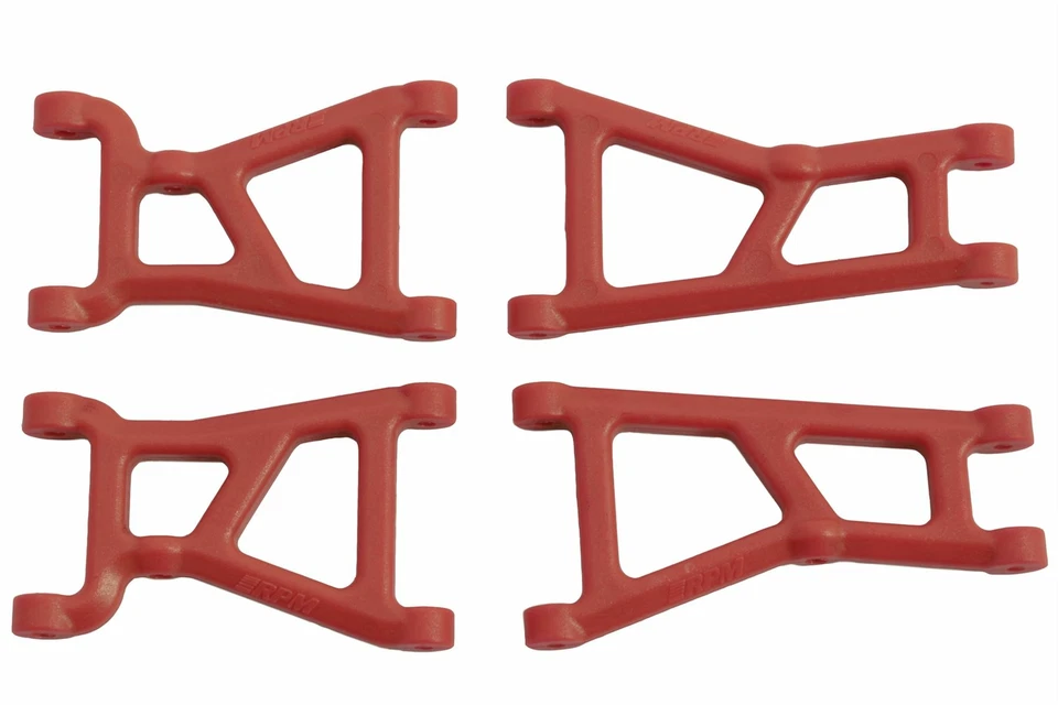 RPM R/C Products - Front & Rear A-arms For The Helion Animus 18sc-18tr Red - Image 1 of 1