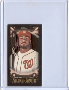 2021 Topps Allen and Ginter X Mini Black #5 Josh Bell - Picture 1 of 1