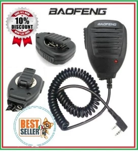 Baofeng microfono originale con presa auricolare, anche Kenwood e altre radio - Foto 1 di 1