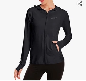Women's UPF 50+ Sun Protection UV Jacket - Zip Up Hoodie Long Sleeve Hiking... - Picture 1 of 1