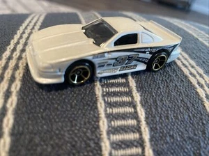Hot Wheels Mustang Cobra, White, from 2009 Mustang 45th 5-Pack, Gold OH5 Wheels - Picture 1 of 6