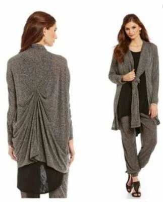 Bryn Walker Cavendish Gris Taupe Ligero Cárdigan y Pantalón Conjunto de Dos Piezas XL Foto 1 de 4