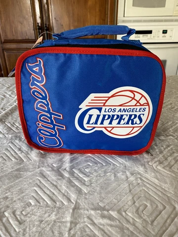 NBA Los Angeles Clippers  Team Logo School Lunch Bag Insulated Foold Box Cover