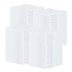 Bulk Lot of 100 White Shop Towels 12" x 14" Cleaning Rags Homes Cars Reusable