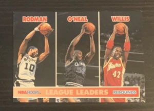 1994-95 NBA Hoops SHAQUILLE O'NEAL DENNIS RODMAN WILLIS #256 - Picture 1 of 2