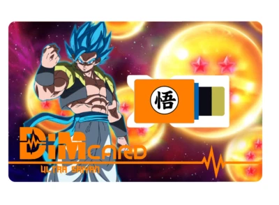 ULTRA SAIYAN GOjeta DBZ-Digimon DIM CUSTOM Vital HÉROE/Pulsera HECHO POR VENTILADOR DimCard Foto 1 de 4