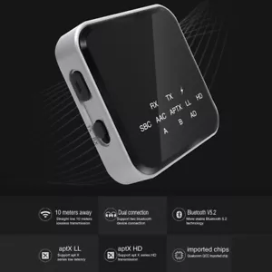 Ricevitore ricetrasmettitore bluetooth wireless ricevitore TX RX Aptx LL AAC SBC audio - Foto 1 di 12