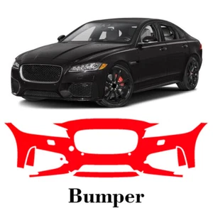 Front bumper PreCut PPF Paint Protection Film For Jaguar XF-S 2016-2019 - Picture 1 of 8