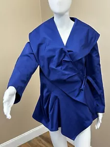 LAFAYETTE 148 metallic sheen shawl wrap jacket - Picture 1 of 3
